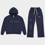 Raw Import Sweatsuit (Navy)