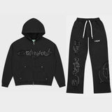 Raw Import Sweatsuit (Black)