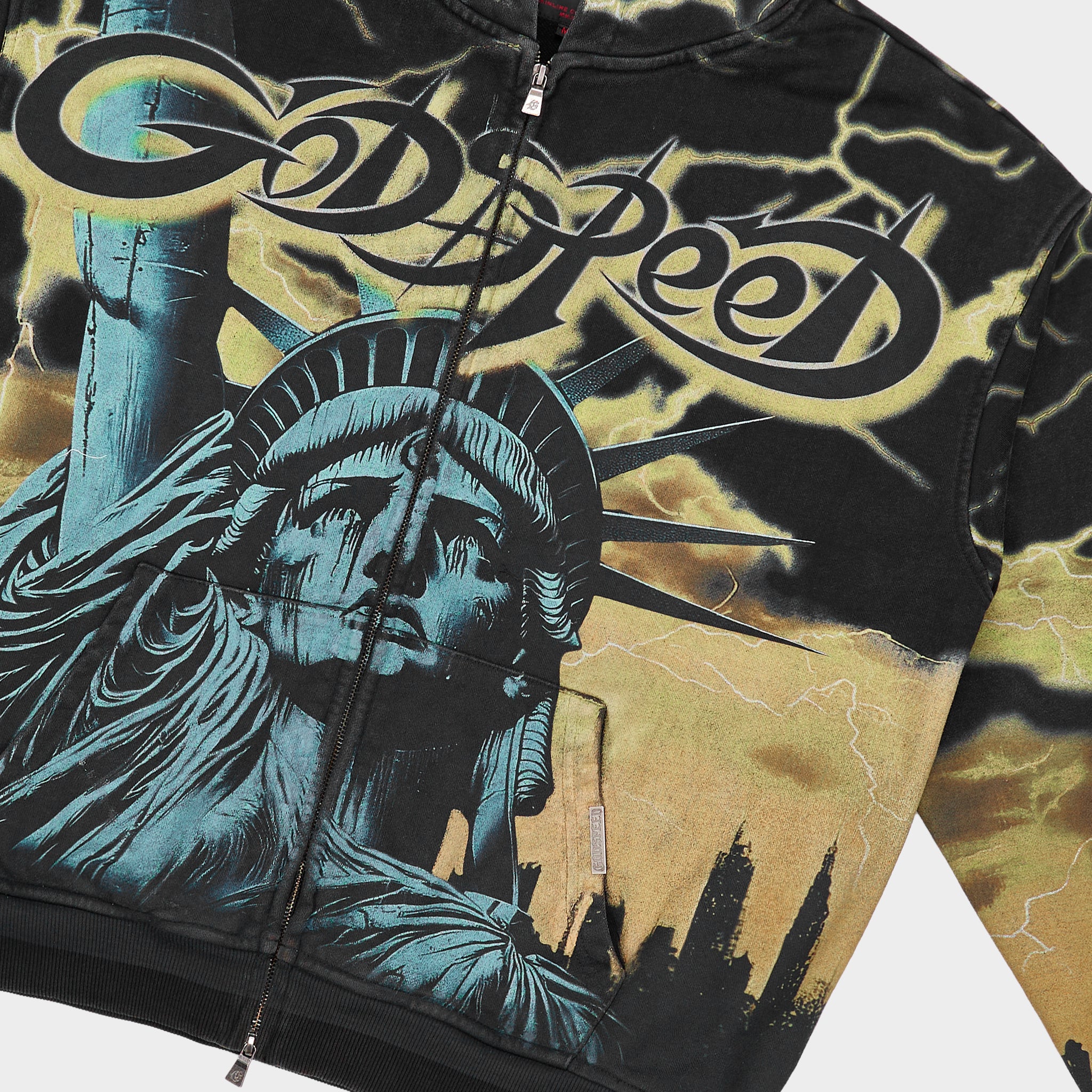 GODSPEED NEW YORK - Voltage Zip Hoodie V2 (Yellow)