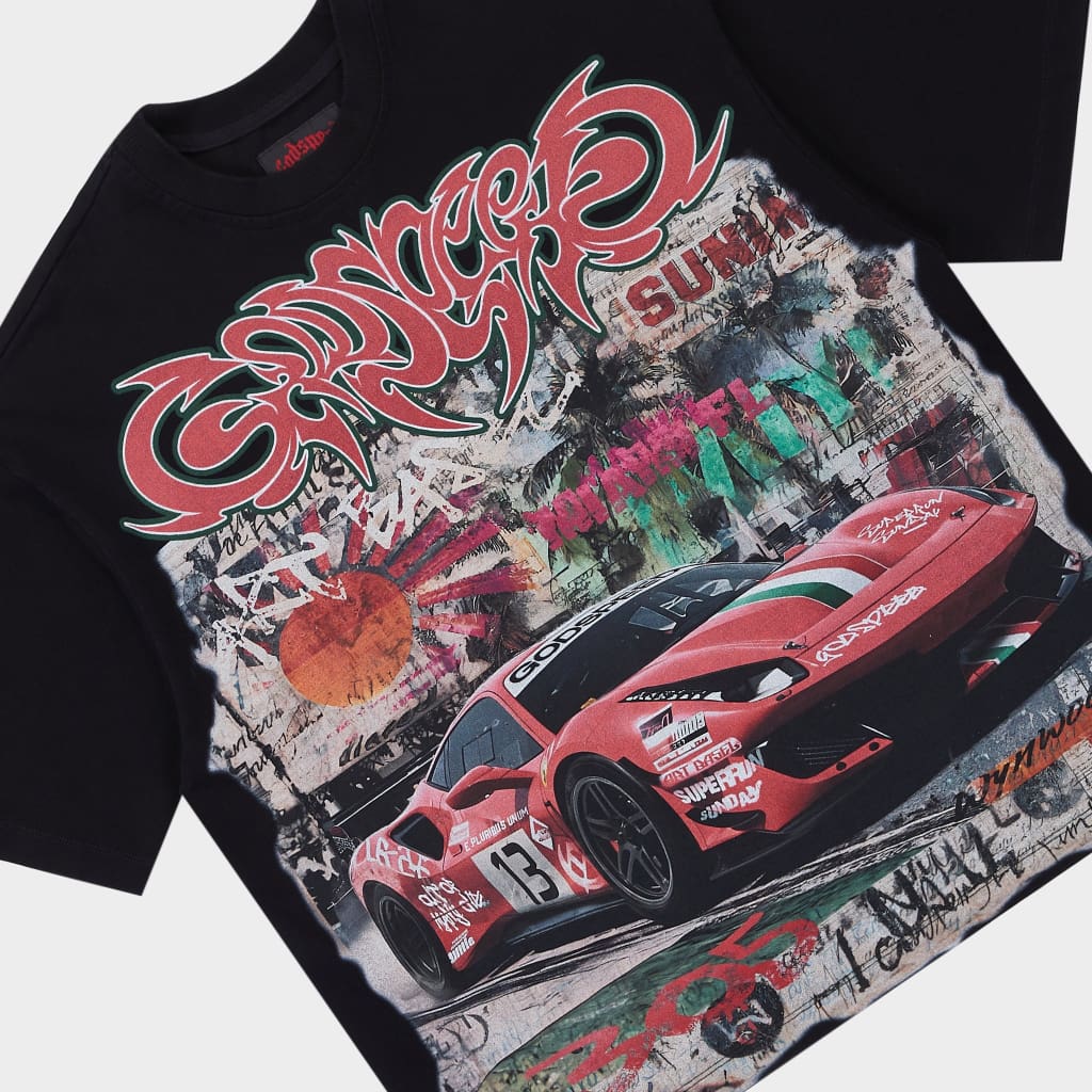 305 Superrun (Black) - T-Shirt