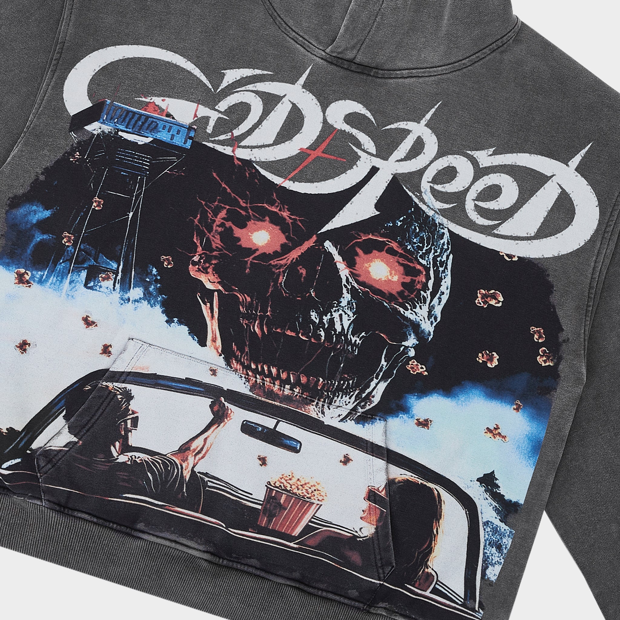GODSPEED NEW YORK - Drive in Hoodie (Grey Wash)