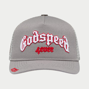 GS Forever Trucker Hat (Grey/Red)