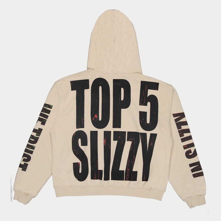 Top 5 Slizzy VVS Hoodie (Bone)