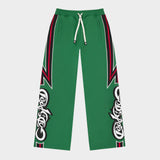 New Age TrackPants (Green/Red)