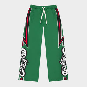 New Age TrackPants (Green/Red)