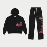 OG Logo Sweatsuit V2 (Black/Red)