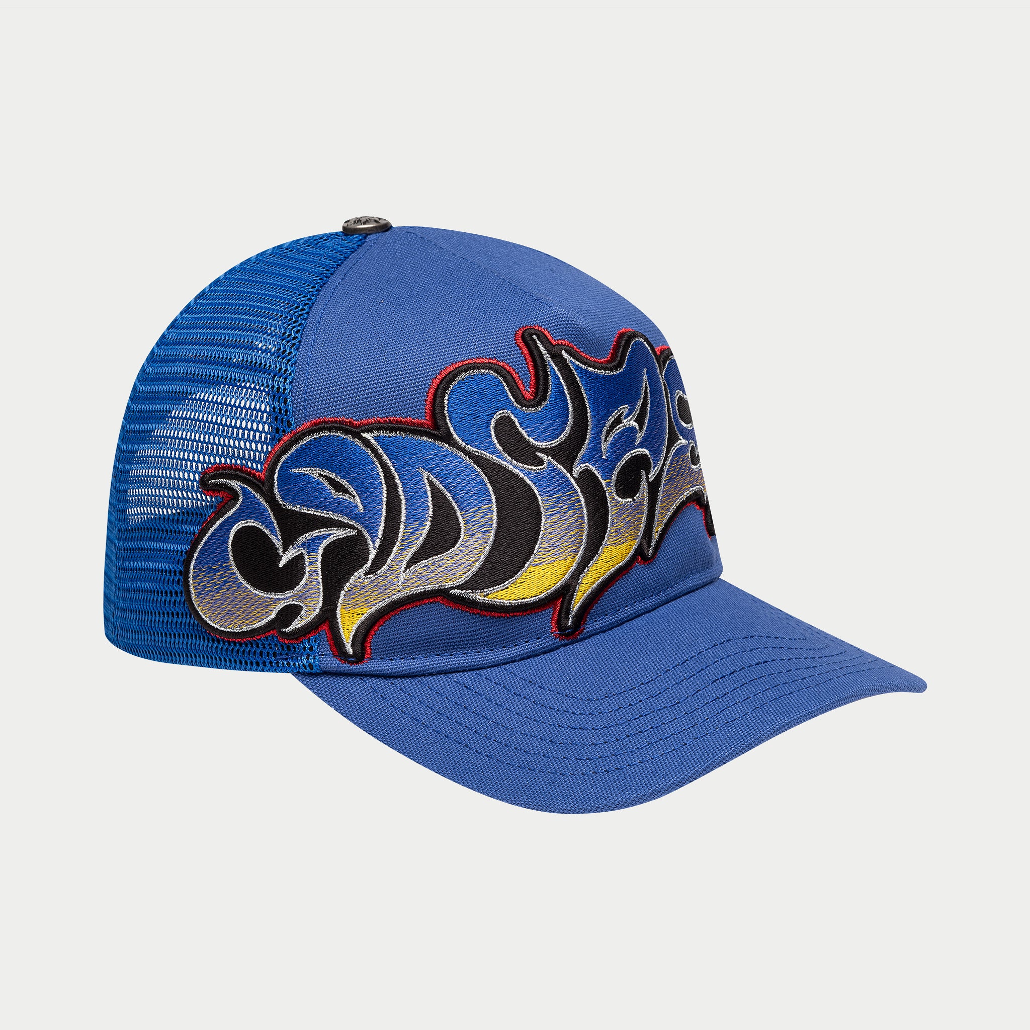 GODSPEED NEW YORK - GS Neo Trucker Hat (Blue/Yellow/Red)