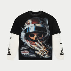 F1 World Cup Layered T-Shirt (Black)