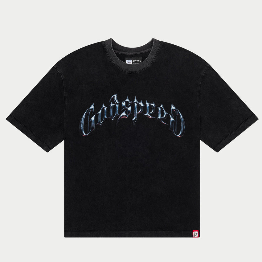 Symmetrical Logo T-Shirt (Black Wash)