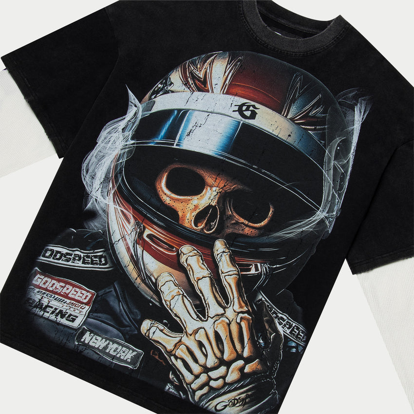 F1 World Cup Layered T-Shirt (Black)