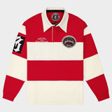 Classic Field Rugby Shirt (Cream/Red)
