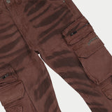 Skidrow Flared Cargo Pants (Clay)