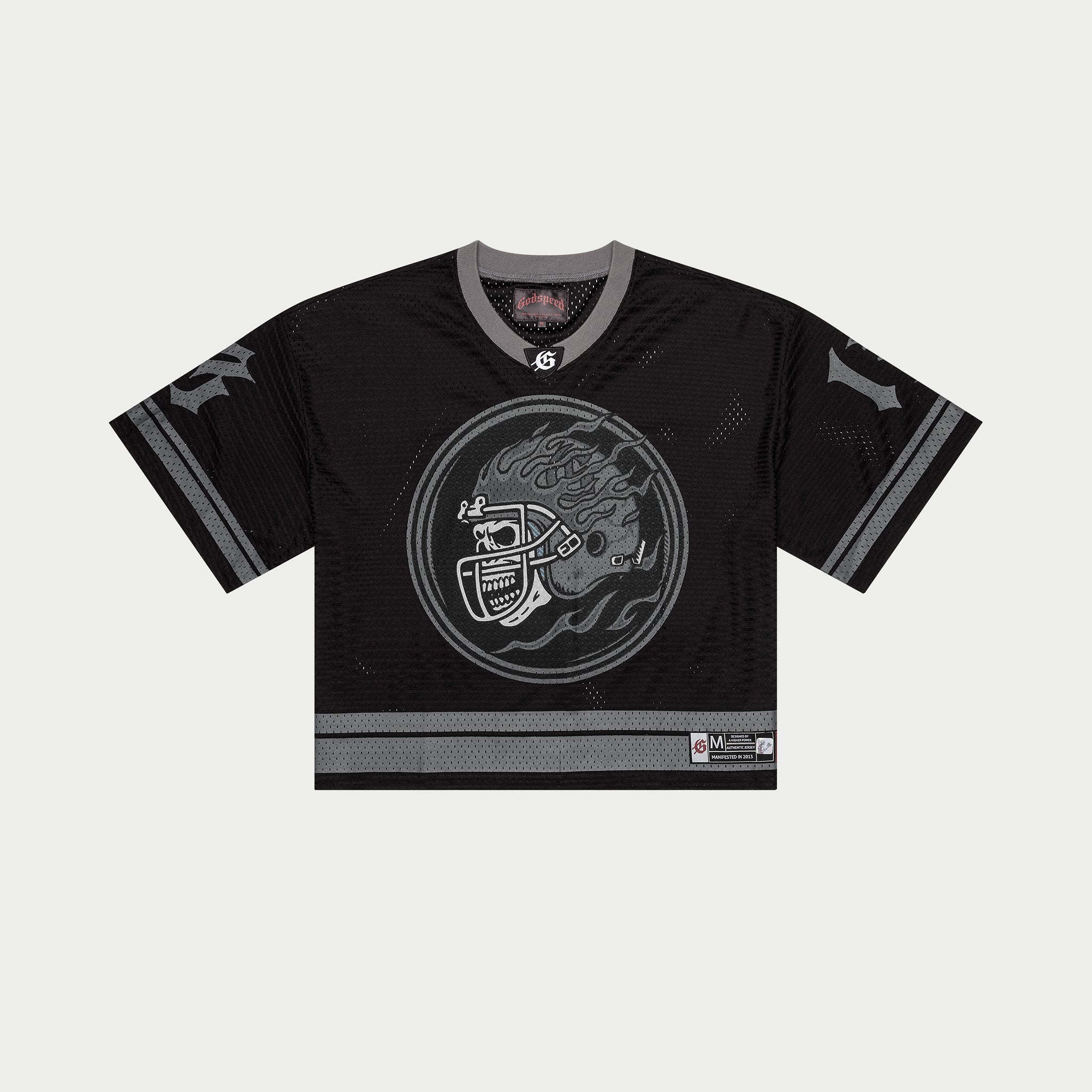 GODSPEED NEW YORK - First Down Jersey (Black/Grey)