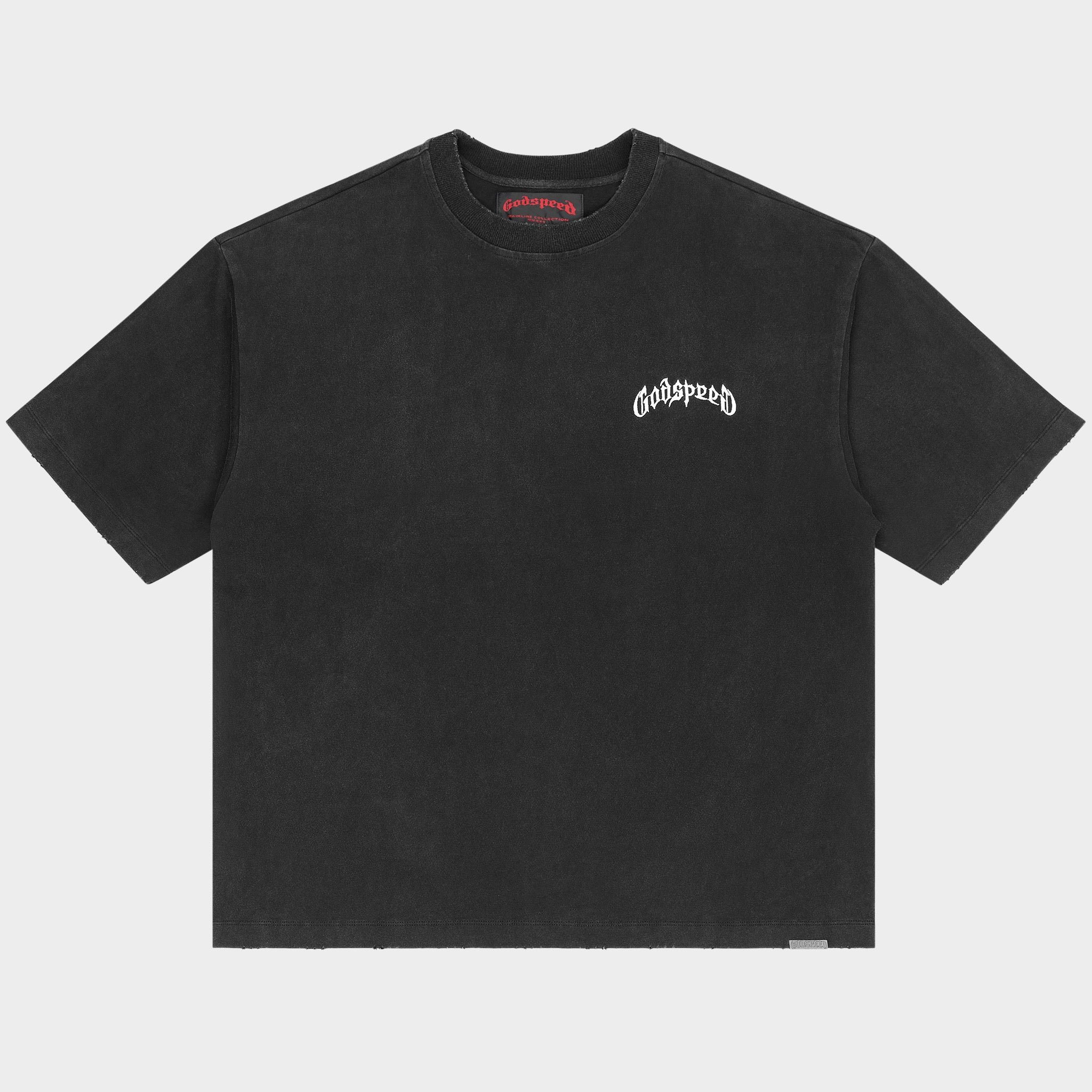 GODSPEED NEW YORK - GS V2 Logo Necessi-Tee (Black White)