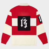 Classic Field Rugby Shirt (Cream/Red)