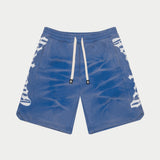CourtSide Shorts (Blue Tie Dye)
