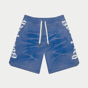 CourtSide Shorts (Blue Tie Dye)
