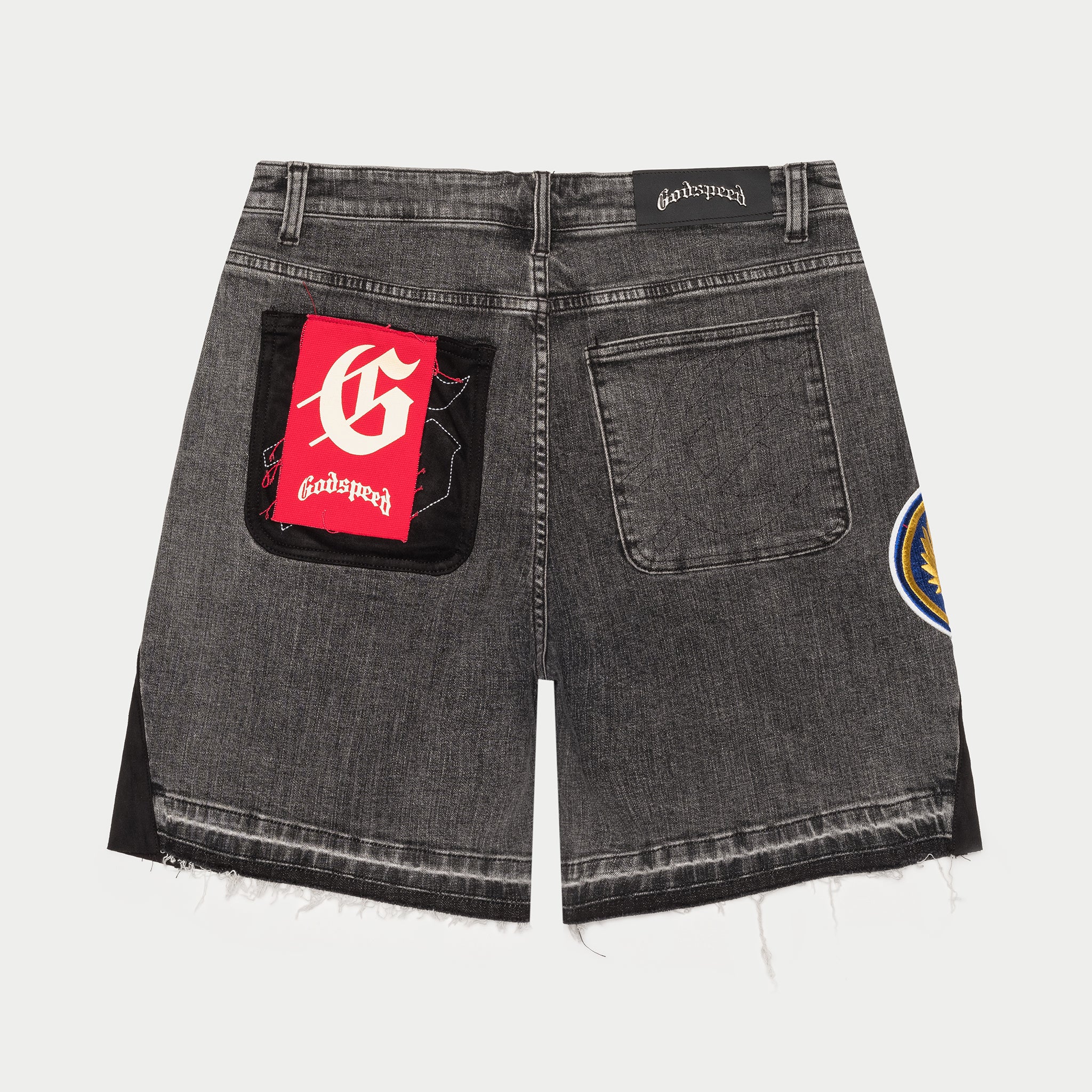 GODSPEED NEW YORK - Patchwork Denim Shorts V2 (Grey)