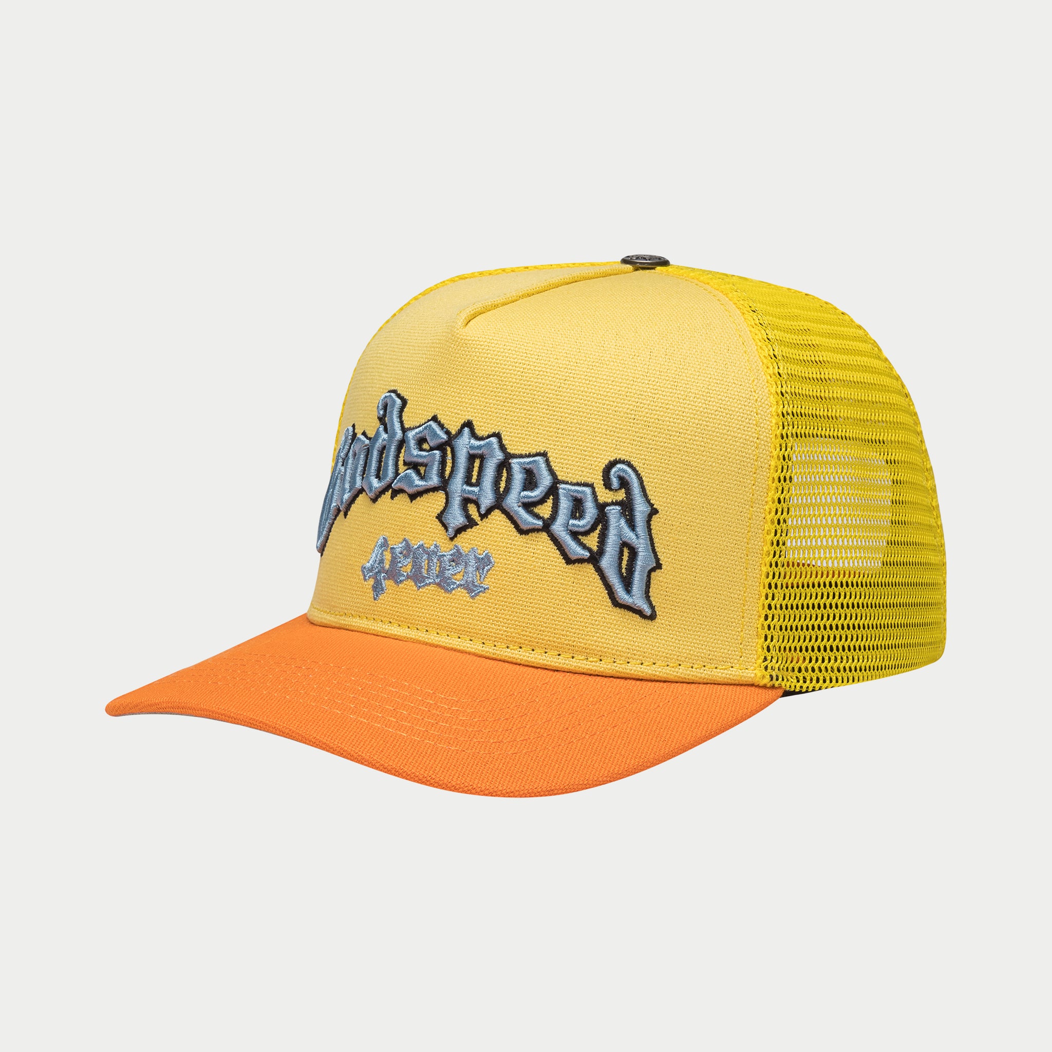 GODSPEED NEW YORK - GS FOREVER TRUCKER HAT (Yellow/Orange)
