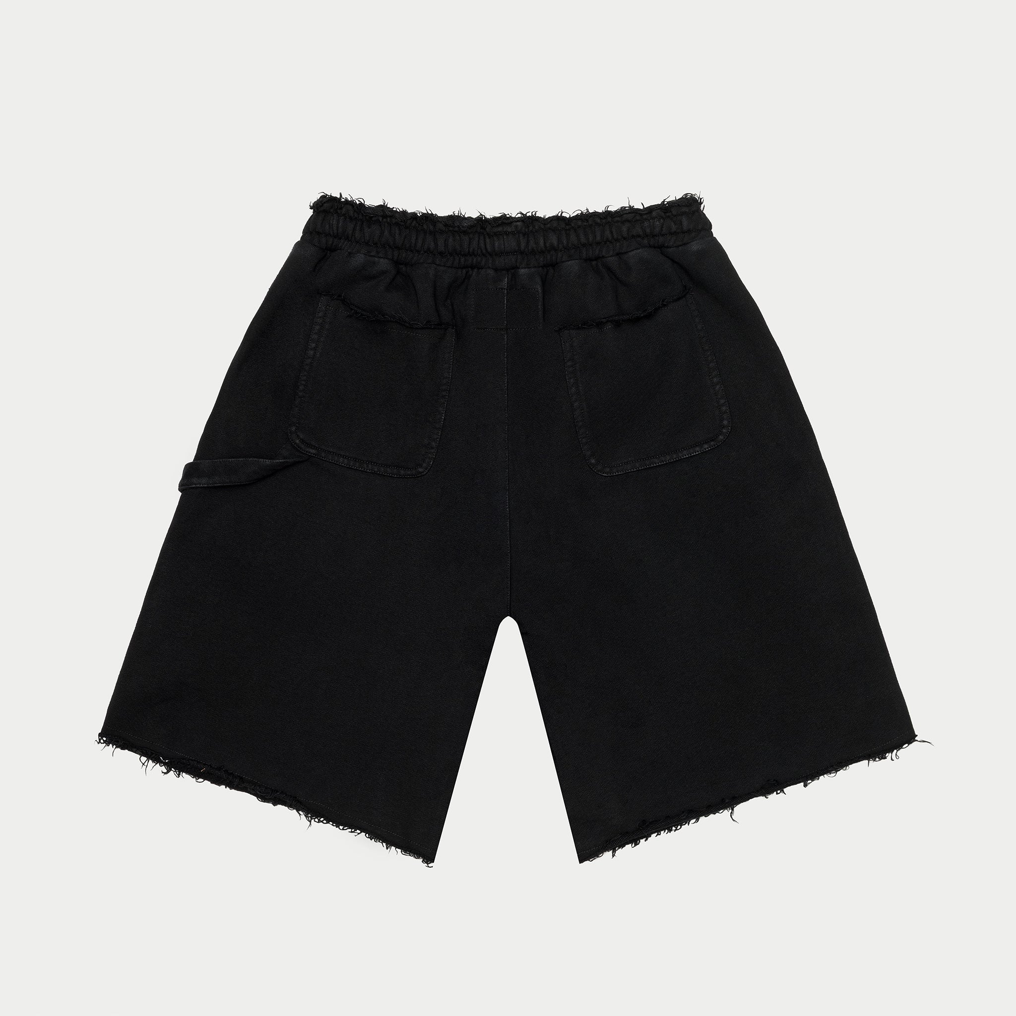 GODSPEED NEW YORK - Carpenter Distressed Shorts (Black)