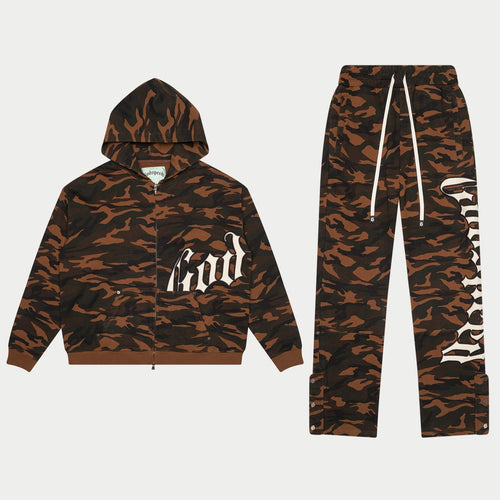 OG Logo Sweatsuit (Brown Camo)