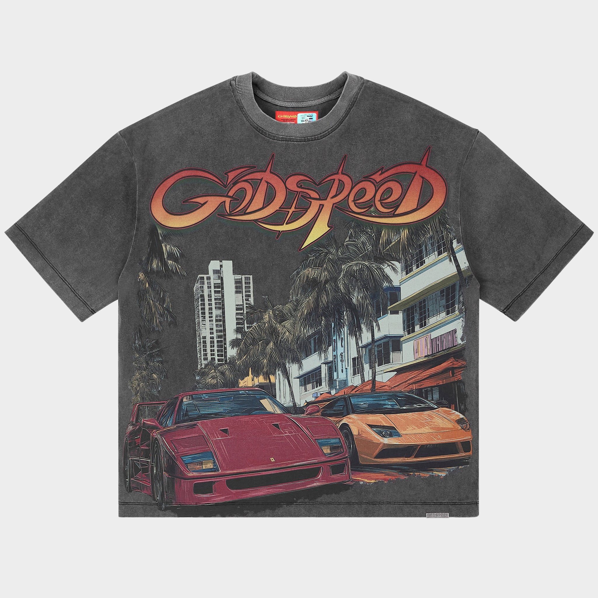GODSPEED NEW YORK - South Beach Drive Miami Superrun (Grey wash)
