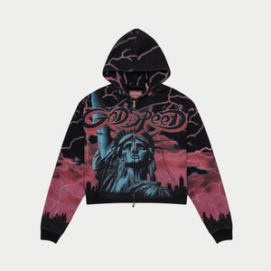 Voltage Zip Hoodie (Red)