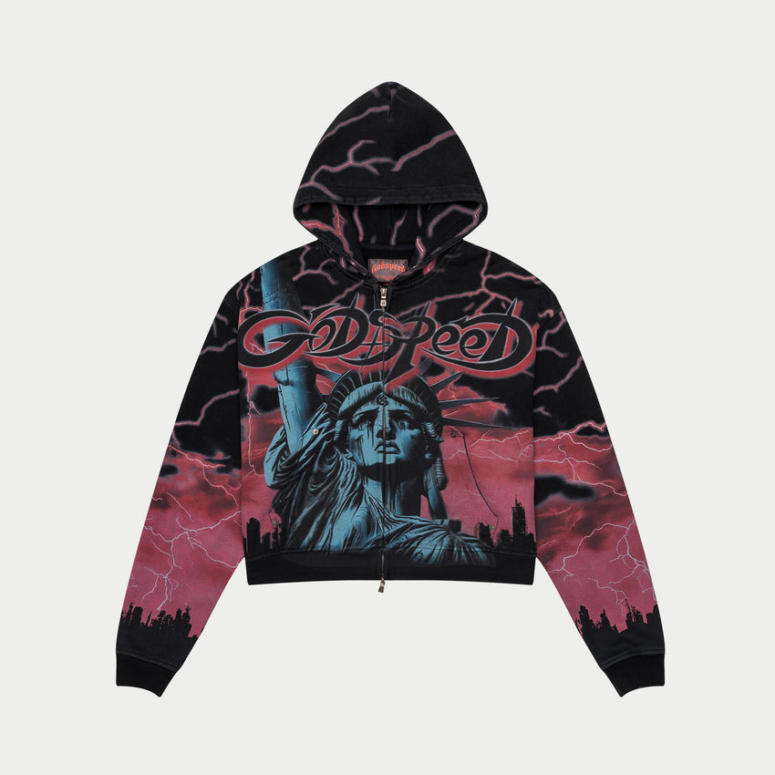 Voltage Zip Hoodie (Red)