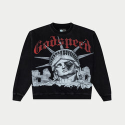 R.O.M.E Sweatshirt (Black Wash)