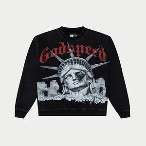 R.O.M.E Sweatshirt (Black Wash)