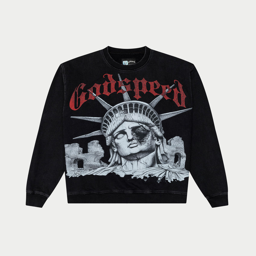 R.O.M.E Sweatshirt (Black Wash)