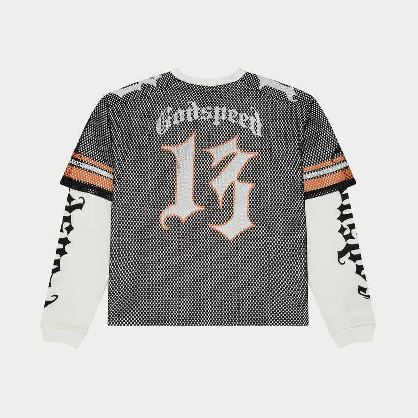 TD Layered Jersey (Black/White/Orange)
