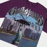 JFK to MIA (Purple Wash)