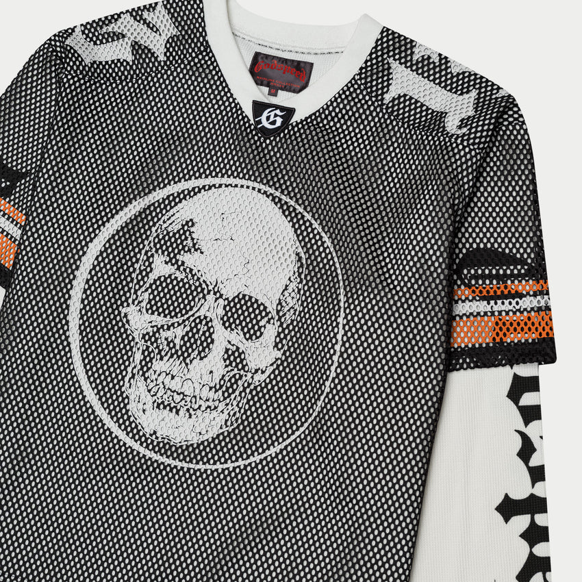 TD Layered Jersey (Black/White/Orange)