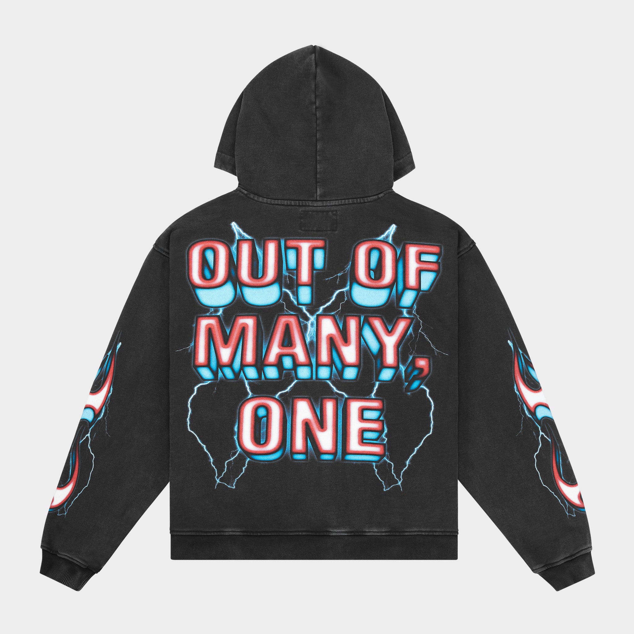 GODSPEED NEW YORK - Supreme Reign Hoodie (Black wash)