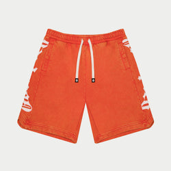 CourtSide Shorts (Orange Wash)