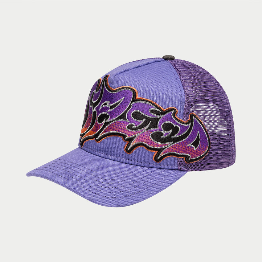 GS Zen Trucker Hat (Purple/Orange)