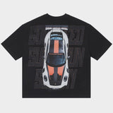 Track Mode Miami Superrun (Black) - T-Shirt