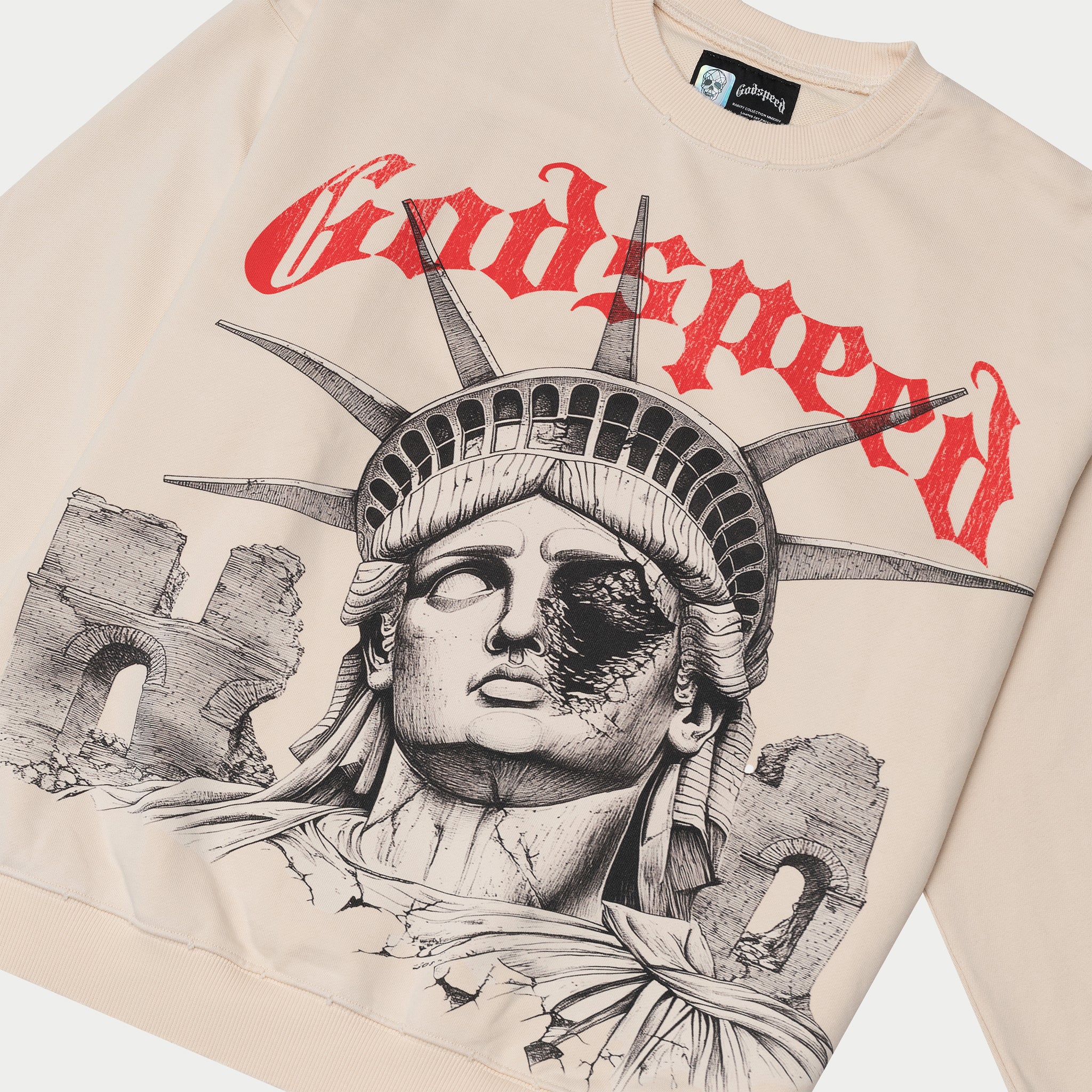 GODSPEED NEW YORK - R.O.M.E Sweatshirt (Bone)