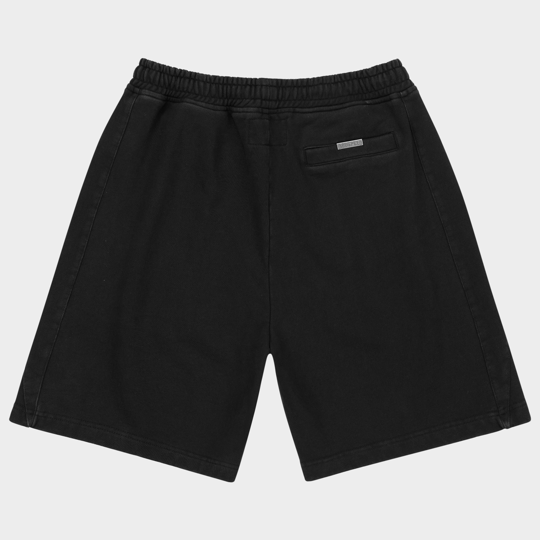 GODSPEED NEW YORK - Core Sweatshorts (Black/White)