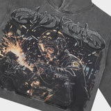 Steel Sharpens Steel Hoodie (Grey Wash)