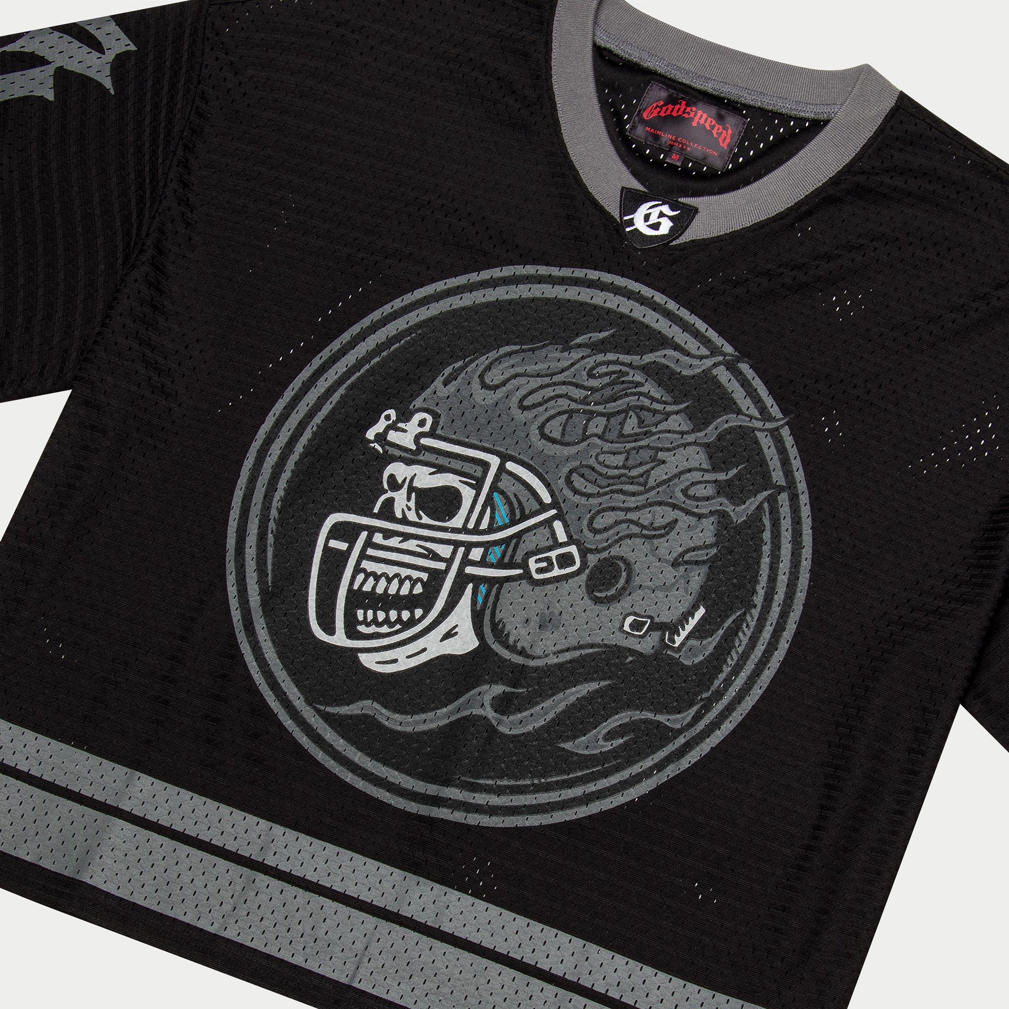GODSPEED NEW YORK - First Down Jersey (Black/Grey)