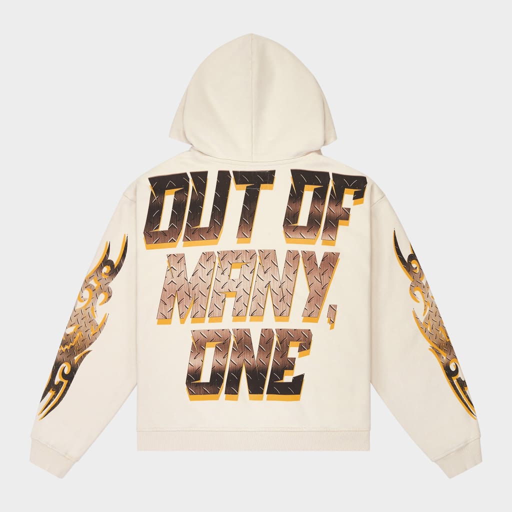Steel Sharpens Steel Hoodie (Bone) - T-Shirt