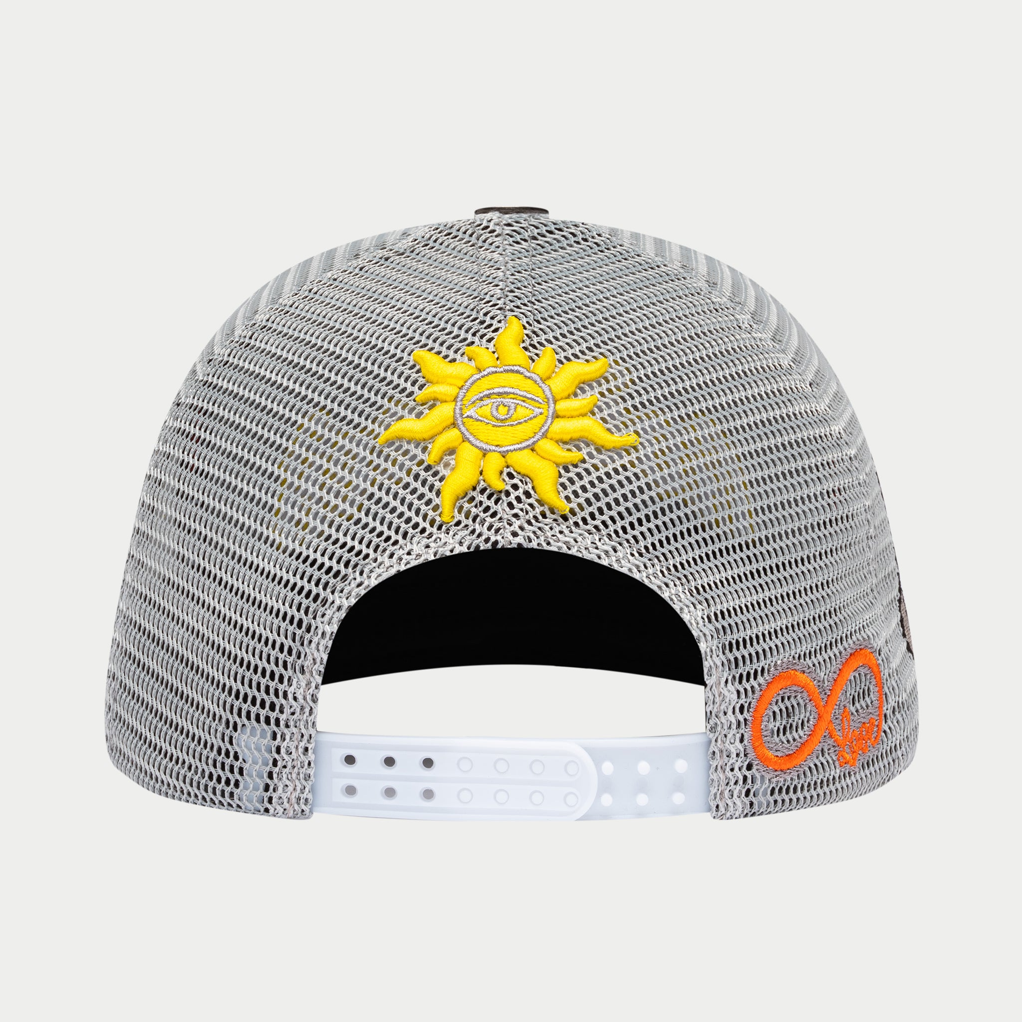GODSPEED NEW YORK - GS Forever Trucker Hat (Grey/Yellow)