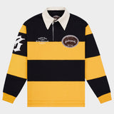 Classic Field Rugby Shirt (Black Yellow)