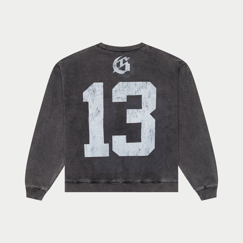 Seeing Double Sweatshirt (Grey wash)