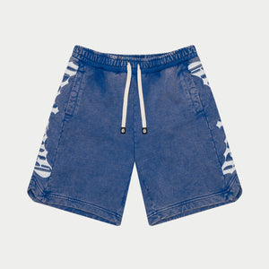 CourtSide Shorts (Blue Wash)