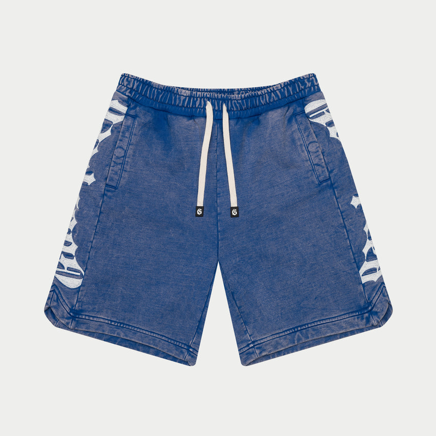 CourtSide Shorts (Blue Wash)