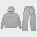 Symmetric Studed Sweatsuit V2 (Heather Grey VVS💎)