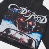 Drive in Hoodie (Black wash)